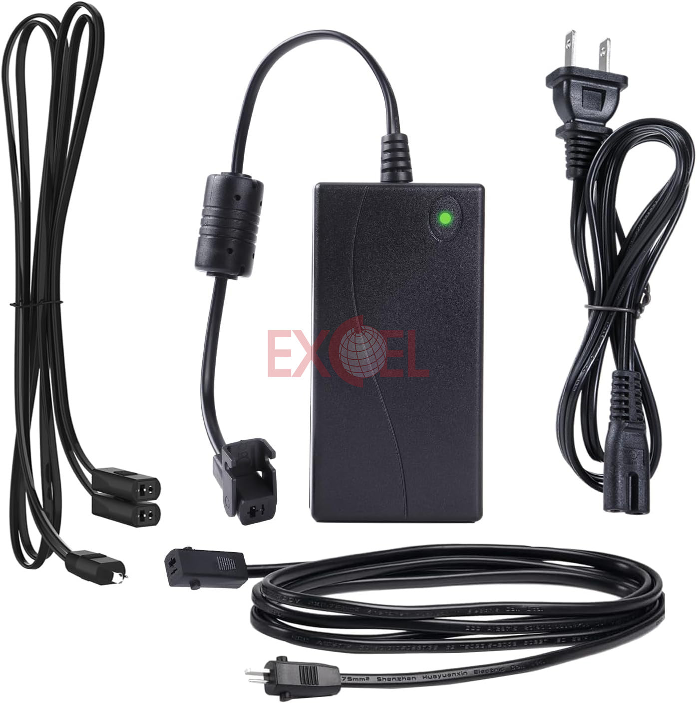 29V2A Power Kit with AC & Extension & Y Splitter Cord