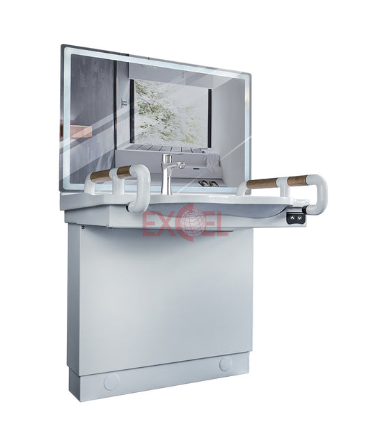 Voice Control Lift Wash Basin